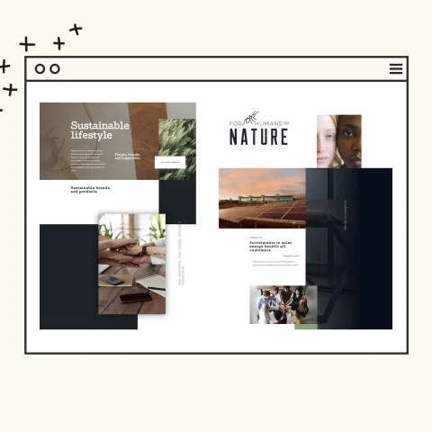 Creative direction for Humans and Nature