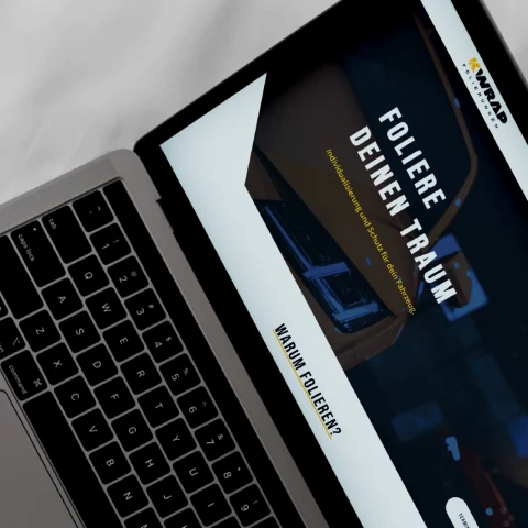 KWRAP website design
