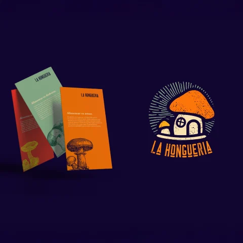 Visual identity for La Honguería
