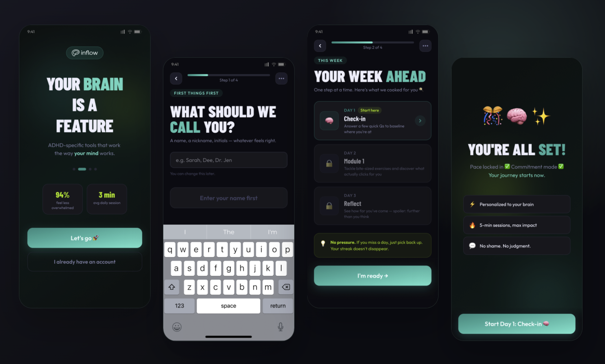 Inflow ADHD and Gen Z redesign